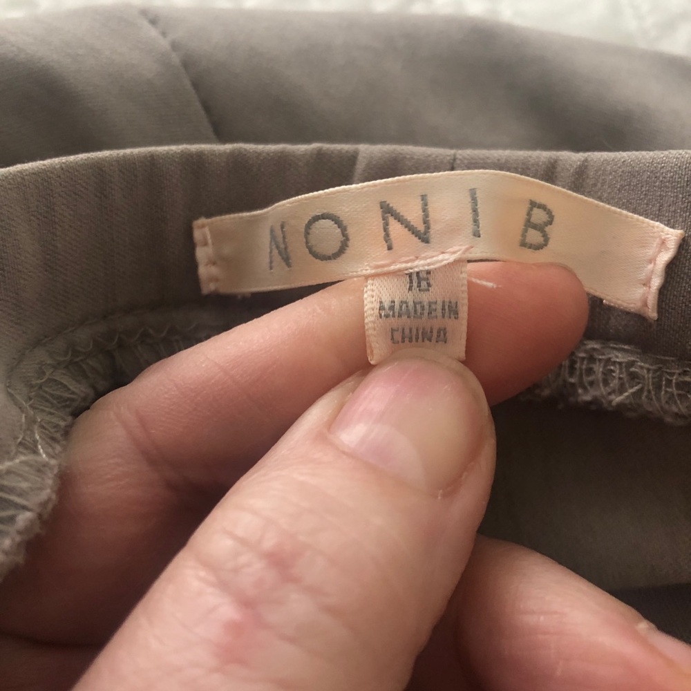 NoniB 3 quarter pants Size 16 - Picture 5 of 6